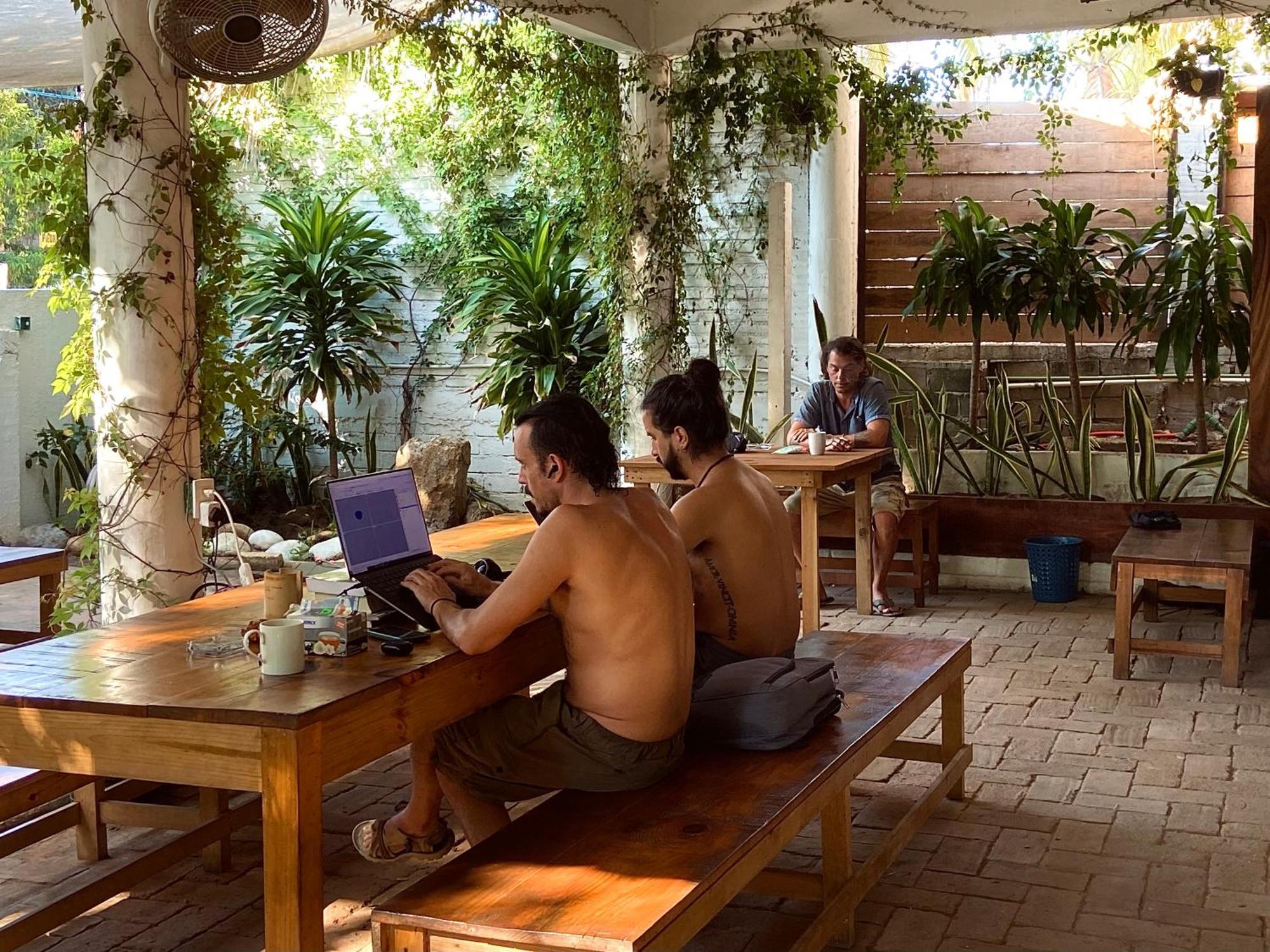 Maracuya Hostal Zipolite - Coworking Space מראה חיצוני תמונה